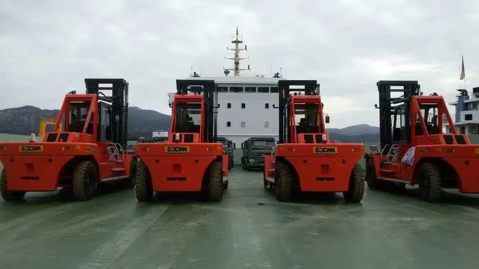 Heavy Equipment SOCMA Forklift 12t For Rental