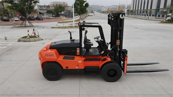 16t 16Ton Heavy Duty Forklift With 600mm Load Center