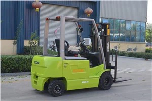 2t Forklift Leictreach Li-aigéad Tiomáint Dúbailte