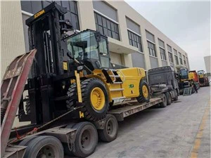 Hibrid Cumhachta Leictreach 25T Forklift Dualgas Trom