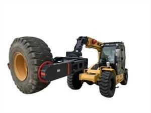 Láimhseálaí Tíre Teileascóp Forklift Teileascópach