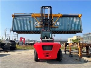 15 Ton Forklift Ceangail Obair Clamp Coimeádán Do Coimeádán Folamh