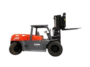 12 Ton Diesel Forklift Obair i Coimeádán