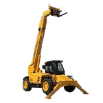 SOCMA 7 Ton 15m Telehandler Mód Phortáin 4WD